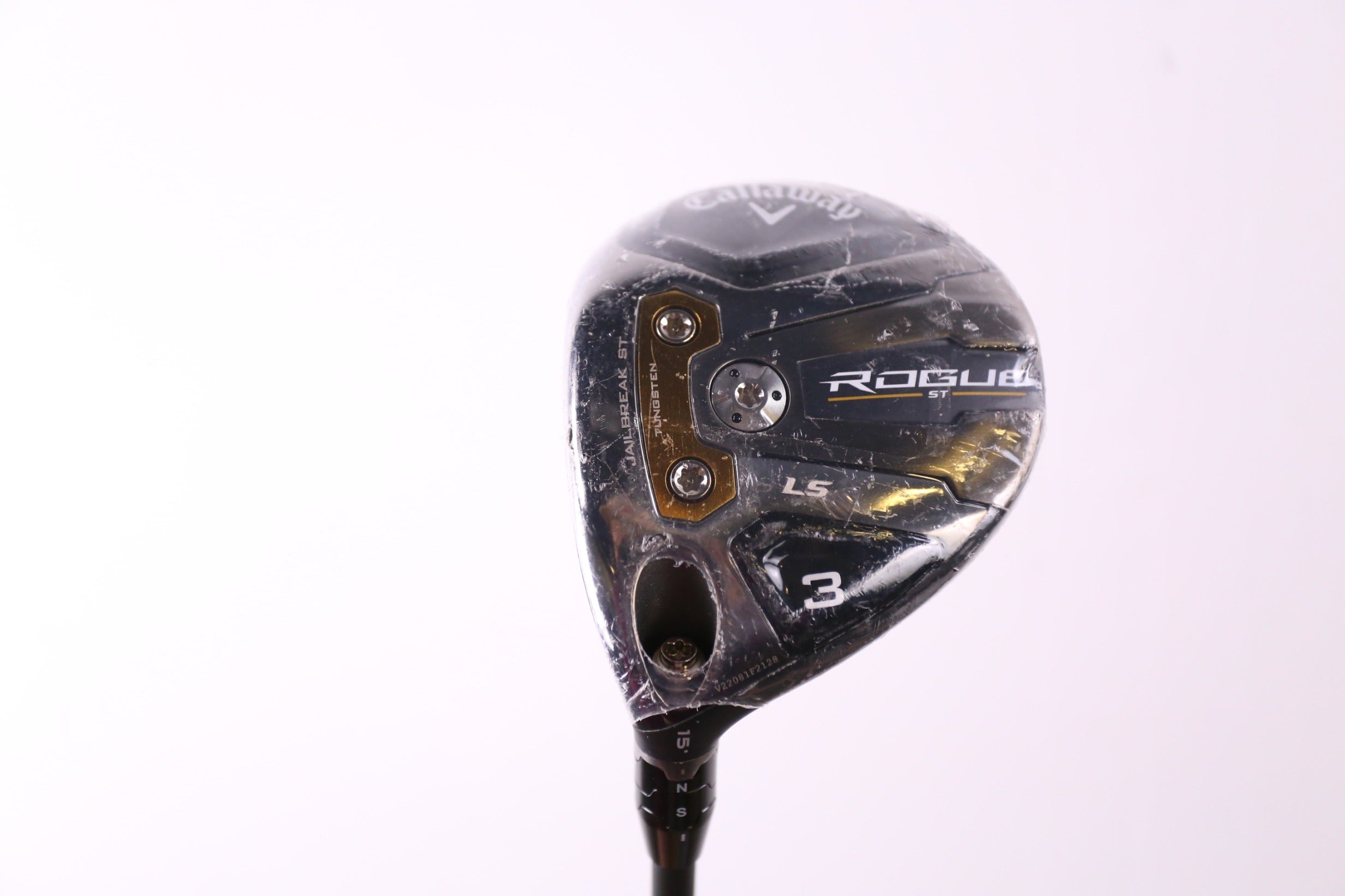 Used Callaway Rogue ST LS 3 Wood Left Handed 15° Senior Flex Golf Club - Perfect for Senior Golfers & Left-Handed Players on Fairways & Tee Shots