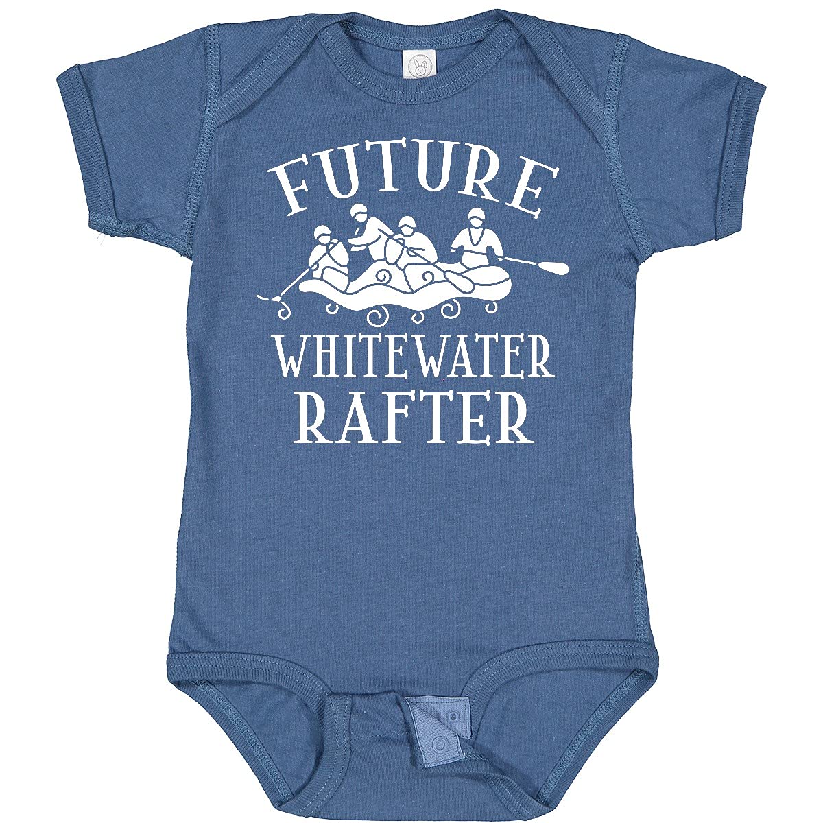Inktastic Whitewater Rafting Water Sports Baby Bodysuit - Soft Cotton Infant Onesie for Outdoor Adventures, Swimming & Family Activities