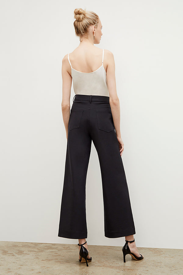 Milo Wide Leg Eco-Friendly Jeans - Better Than Denim in Black | Sustainable Fashion for Women, Casual Wear & Everyday Comfort