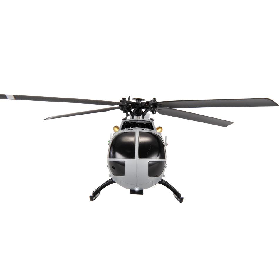 RC ERA C186 Pro BO105 Gyro Stabilized RTF Helicopter - Ready to Fly Remote Control Helicopter for Adults & Kids - Indoor & Outdoor RC Toy for Beginners and Hobbyists