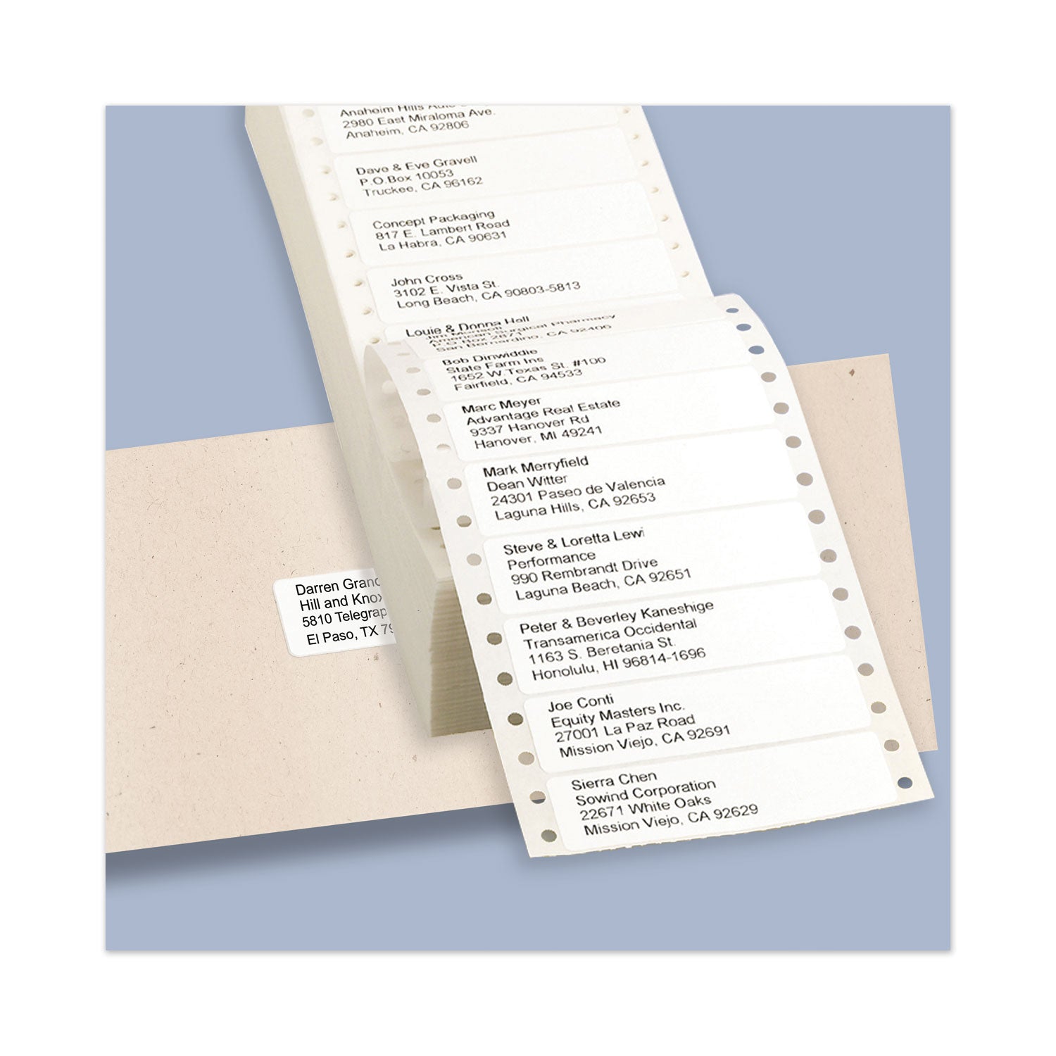 Avery® Dot Matrix Printer Mailing Labels - 0.94
