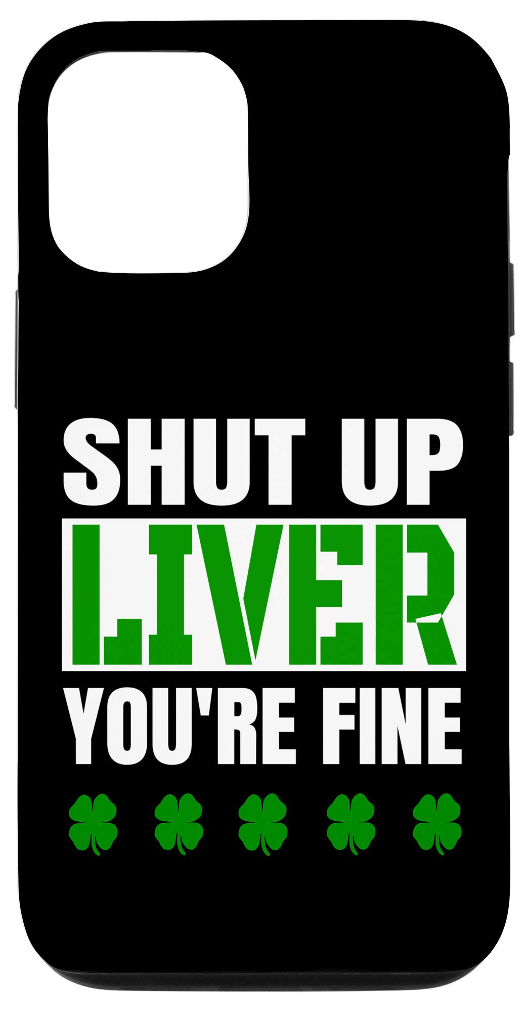 iPhone 12/12 Pro Protective Case - Funny St. Patrick's Day Irish Design | Durable Slim Fit Cover for Daily Use & Party Celebrations