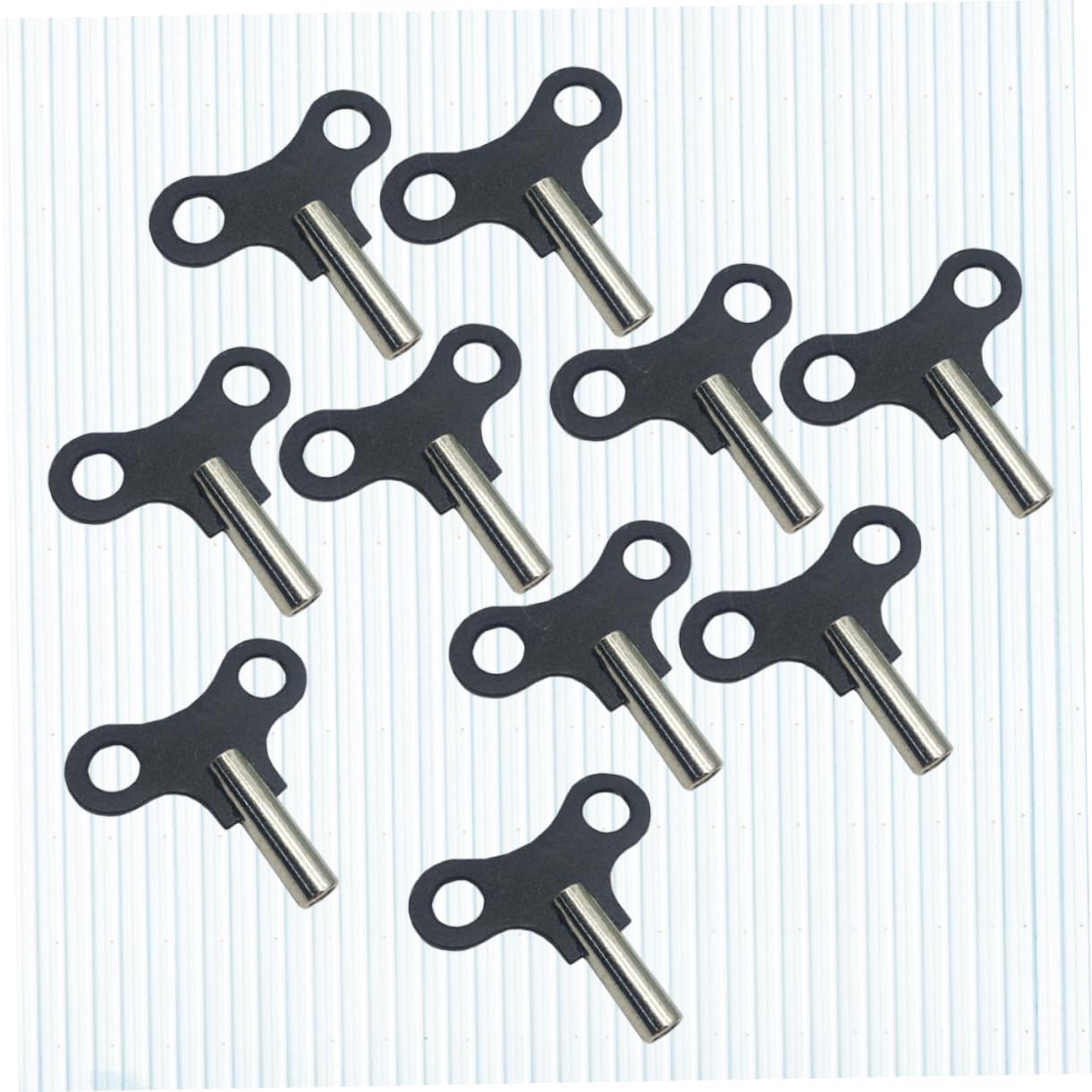 10pcs Clock Key Set - Heavy Duty Clock Repair Tool for Wooden & Antique Clocks - Perfect for DIY Clock Maintenance, Restoration & Timepiece Repair at Home or Workshop
