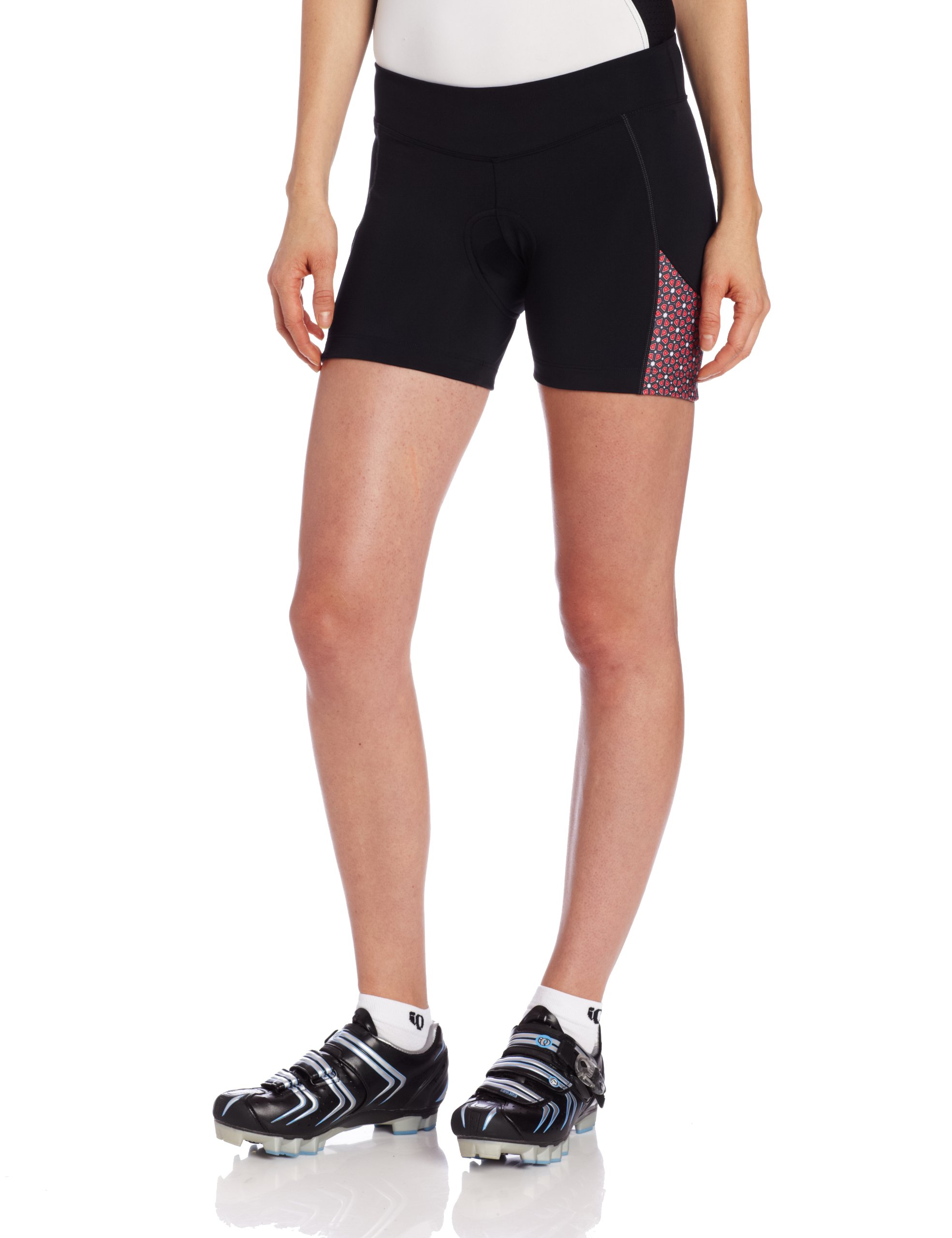 Pearl Izumi Women's Cycling Shorts - Sugar Print Design, Breathable & Comfortable for Road Biking, Mountain Biking & Outdoor Sports