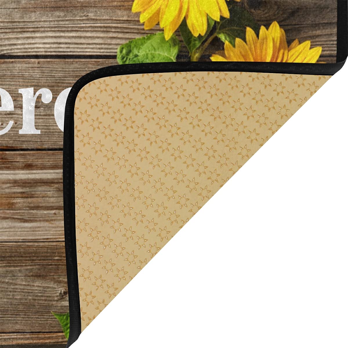 DOMIKING Custom Non-Slip Kitchen Rugs - Personalized Foam Floor Mat for Fall & Farmhouse Decor (39x20 Inch) - Perfect for Standing Comfort While Cooking, Baking or Washing Dishes