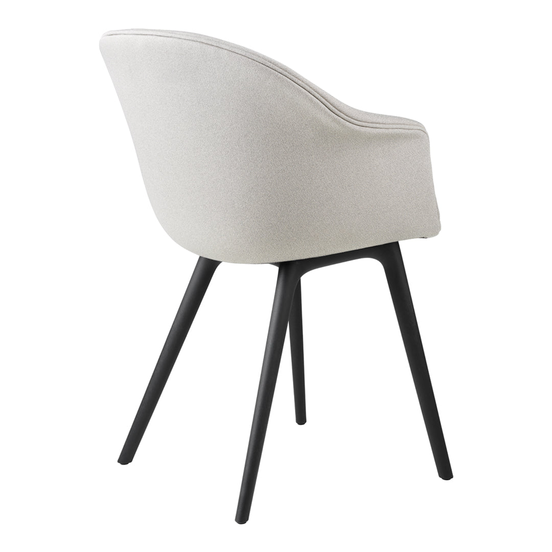 Bat Dining Chair - Fully Upholstered Modern Dining Chair with Sturdy Plastic Base - Perfect for Kitchen, Dining Room & Small Space Decor