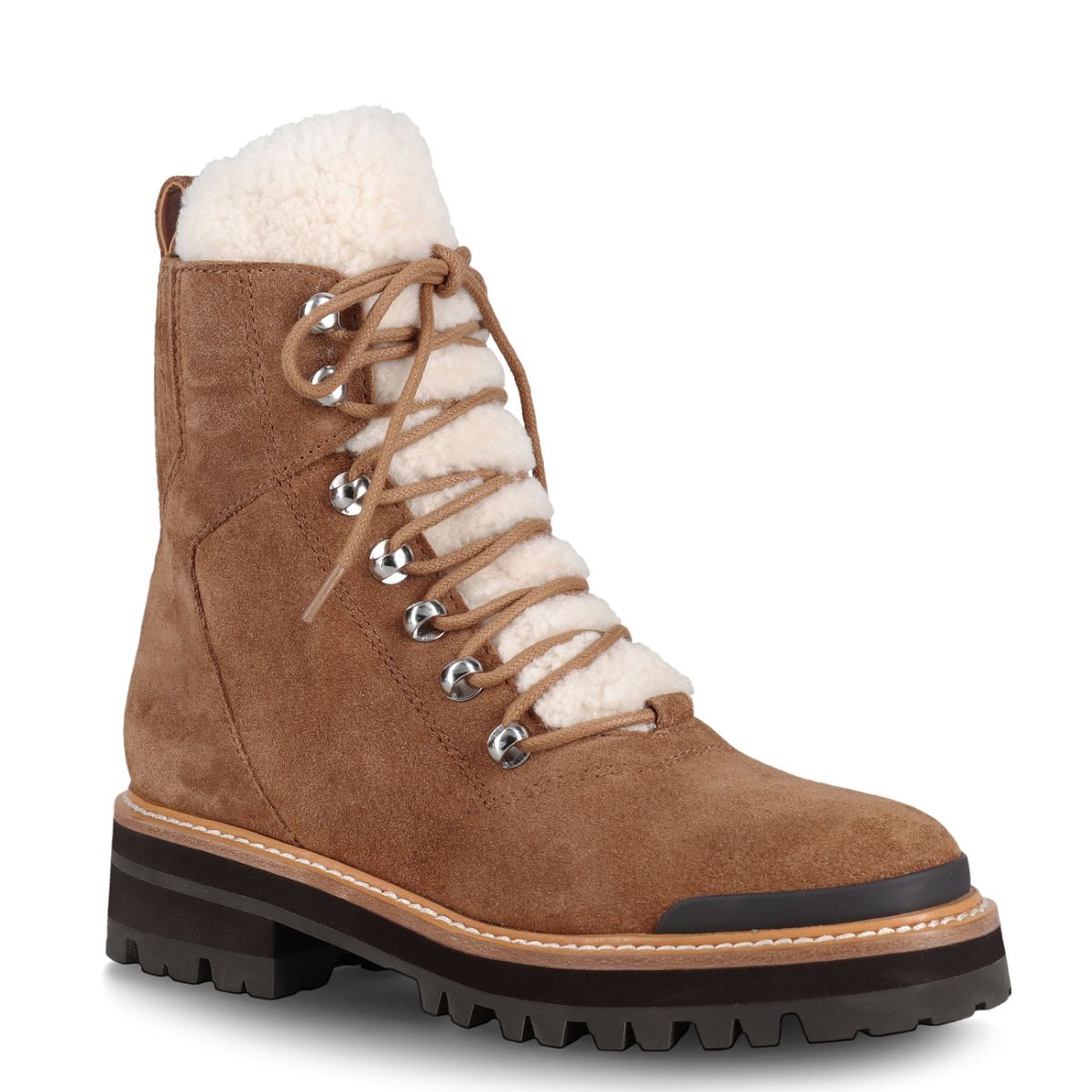 Marc Fisher Limited Women's Izzie Leather Ankle Boots - Dark Brown | Comfortable & Stylish Fall & Winter Booties for Work, Casual & Date Night Outfits
