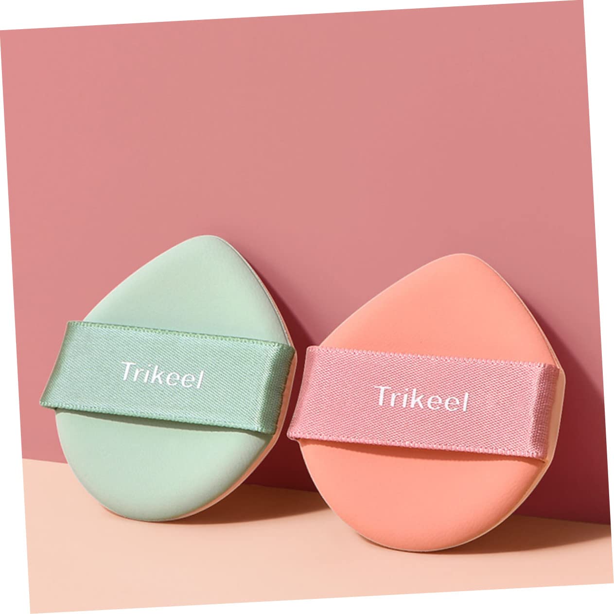 Beavorty 6 Pcs Makeup Sponge Set - Wet/Dry Powder Puff for Foundation & Loose Powder | Travel & Daily Use