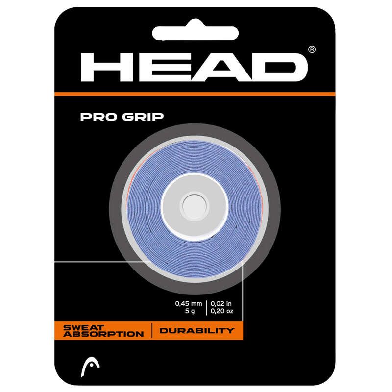HEAD Pro Grip Overgrip - Premium Tennis Racket Grip Tape for Better Control & Sweat Absorption - Perfect for Tennis, Badminton & Racquetball Players