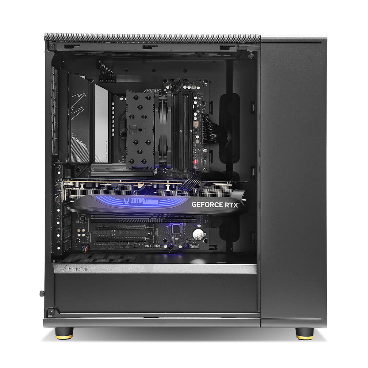 Chinkapin RTX 4080 SUPER Gaming PC with Ryzen 7 7800X3D - Ultimate 4K Gaming & VR Ready Desktop Computer for Esports, Streaming & Content Creation