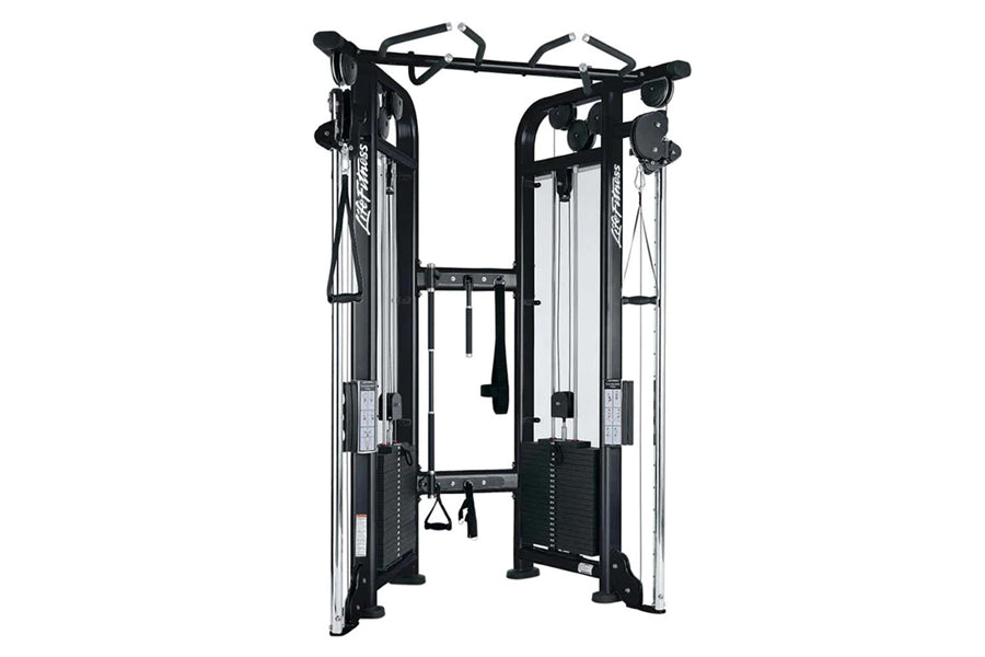 Life Fitness Signature Series Dual Adjustable Pulley - Premium Home & Commercial Gym Equipment for Strength Training & Full-Body Workouts