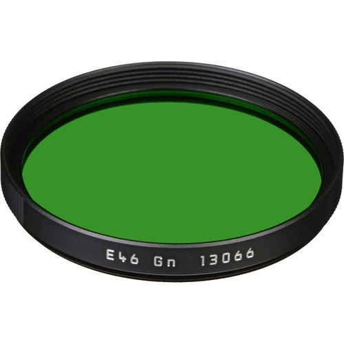 Leica E46 Green Filter for M Mount Cameras - Enhance Contrast & Reduce Glare - Perfect for Landscape & Black & White Photography