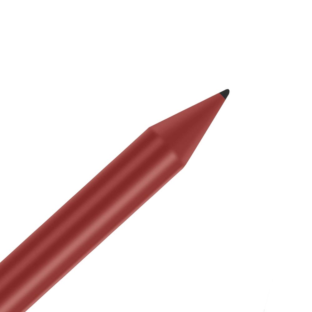 High Sensitivity Smart Stylus Pen for Tablets - Lightweight Drawing Pen with Touch Screen Compatibility, Durable & Portable Battery-Operated Stylus (Red) - Perfect for Digital Art, Note-Taking & Graphic Design on iPads, Android Tablets & Touchscreen Devices