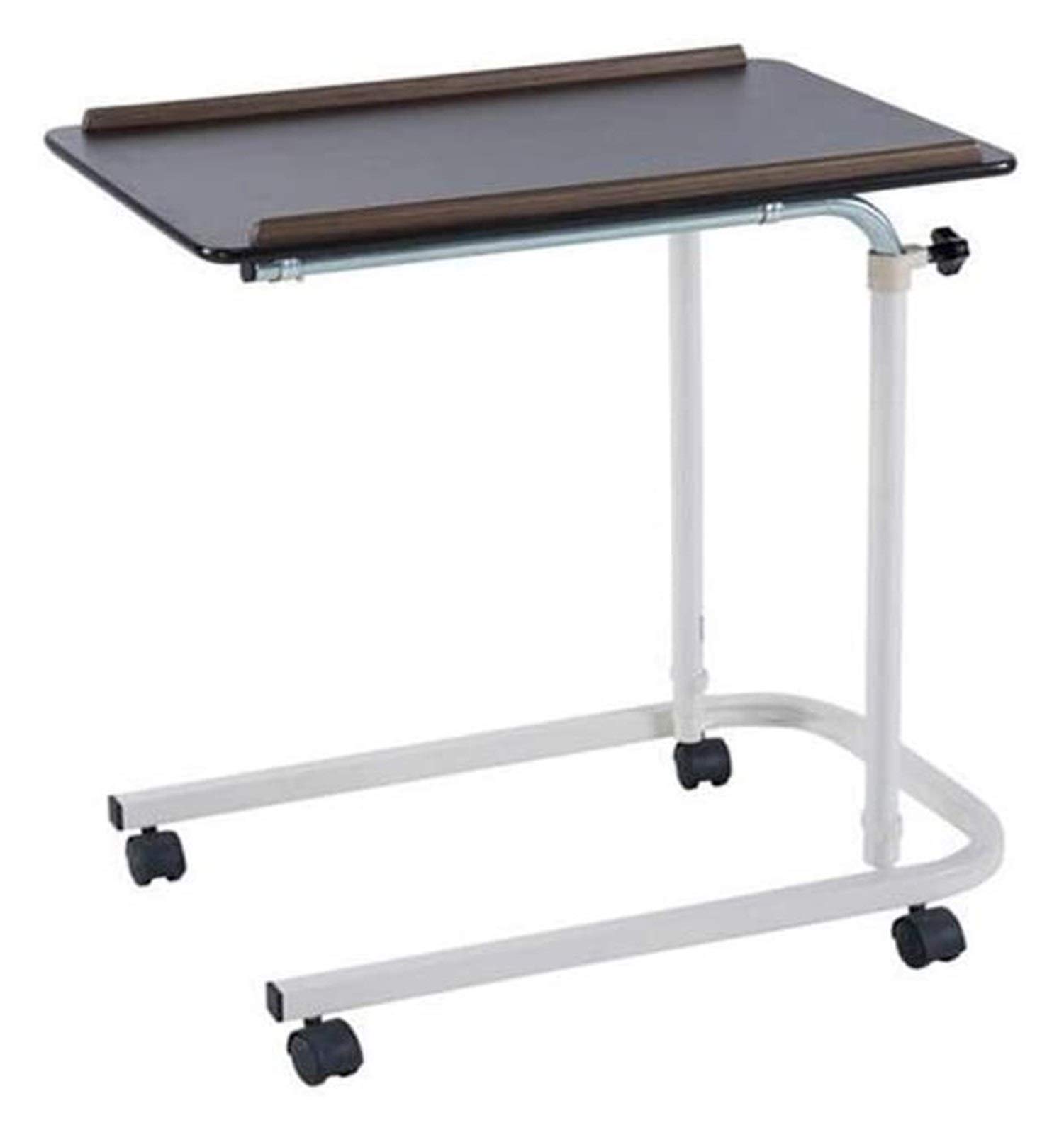 Portable Folding End Table - Adjustable Laptop Bed Tray, Multifunctional Side Table for Dining, Reading, Elderly Care & Office Use - Lightweight & Space-Saving (Black) - Perfect for Small Spaces, Dorms & Home Decor