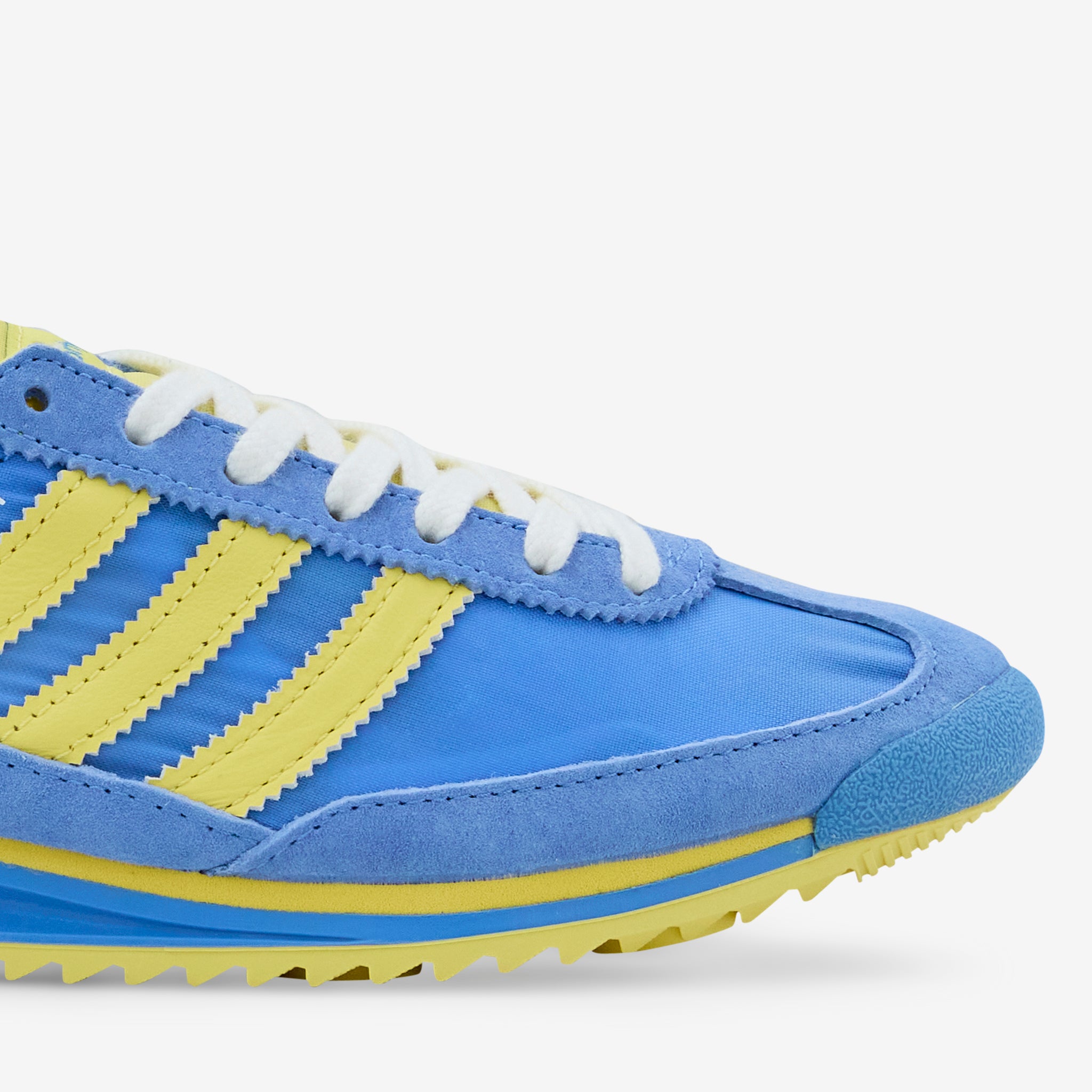 Sporty & Rich Women's SL72 Sneakers in Real Blue, Light Yellow & Cloud White - Casual, Athletic & Streetwear Fashion for Everyday Wear
