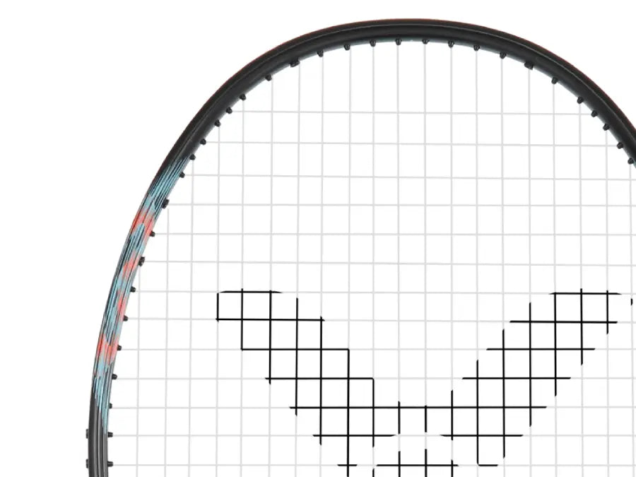 Victor AuraSpeed 33 HC Badminton Racket - Grayish Blue | Lightweight Carbon Fiber Shaft | Professional Tournament Grade | Perfect for Competitive Play & Training Sessions