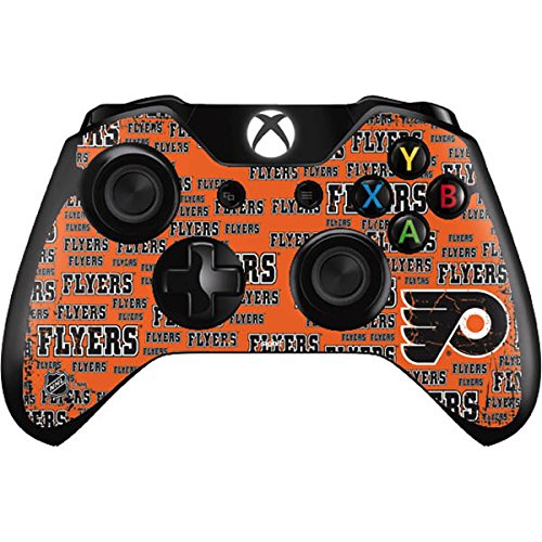 Officially Licensed NHL Philadelphia Flyers Blast Design Gaming Skin Decal for Xbox One Controller - Custom Protective Cover for Gamers & Sports Fans