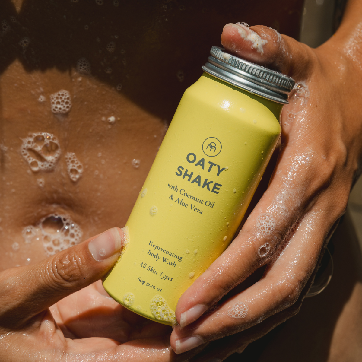 Oaty Shake Body Wash Concentrate - Natural Oatmeal Soap for Dry & Sensitive Skin | Hydrating & Soothing Shower Gel | Perfect for Daily Use & Eczema Relief
