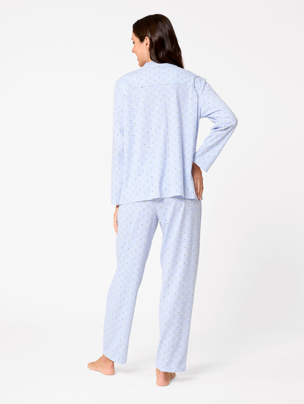 Seren Women's Soft Cotton Pajama Set - Comfortable Sleepwear for Lounge & Nighttime Relaxation - Perfect for Gifts, Spa Days & Cozy Evenings at Home
