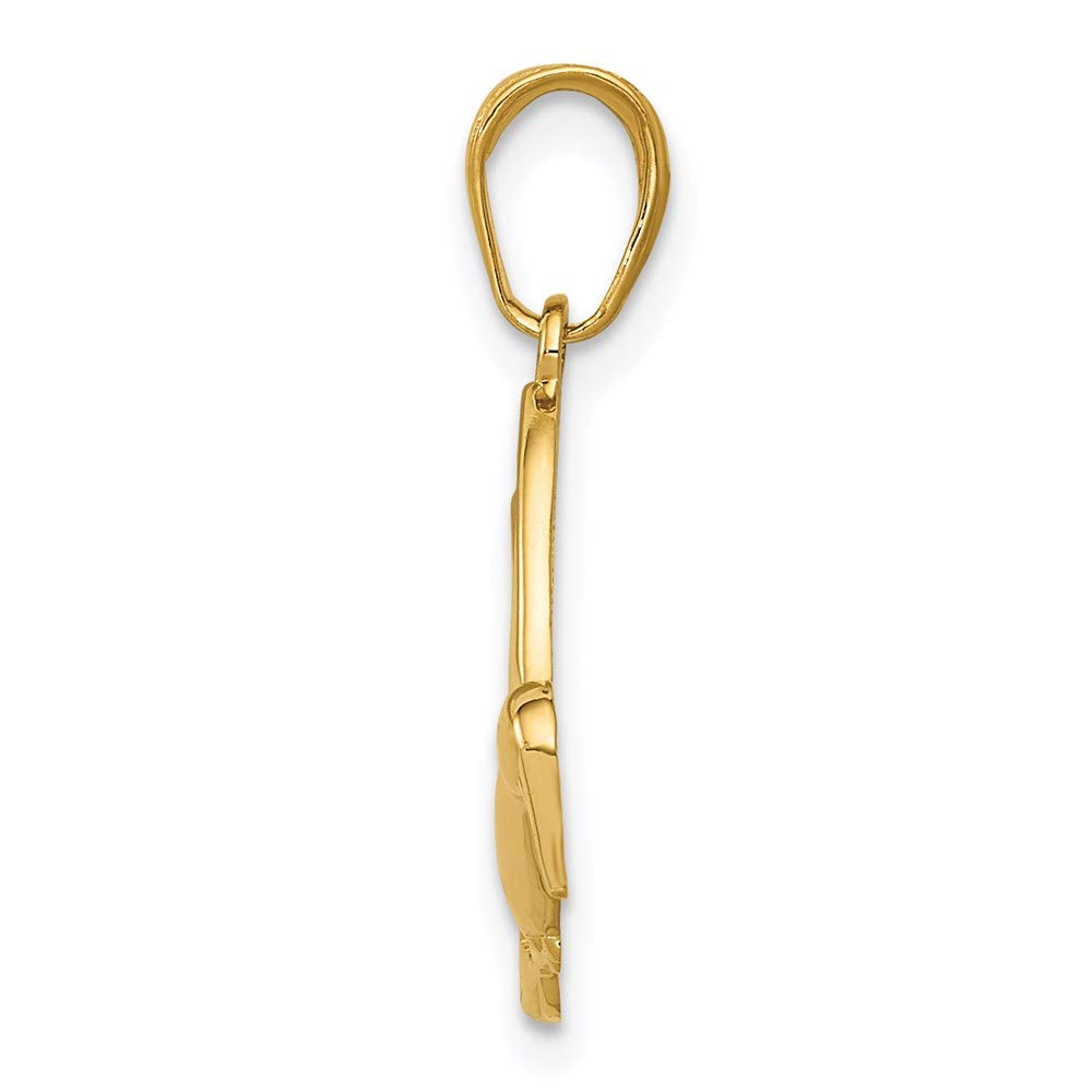 14k Gold Hummingbird Pendant - Elegant Jewelry for Gifts & Daily Wear