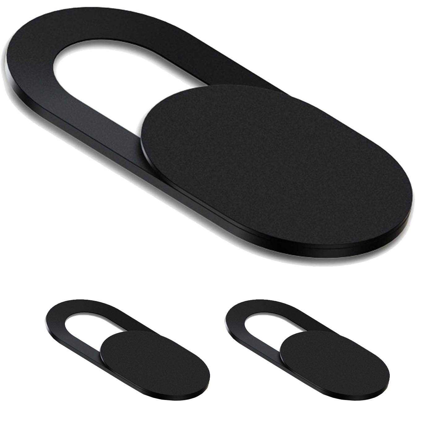 3 Pack Ultra Slim Webcam Cover for Laptop, PC & Mac - Privacy Protection for Work & Travel