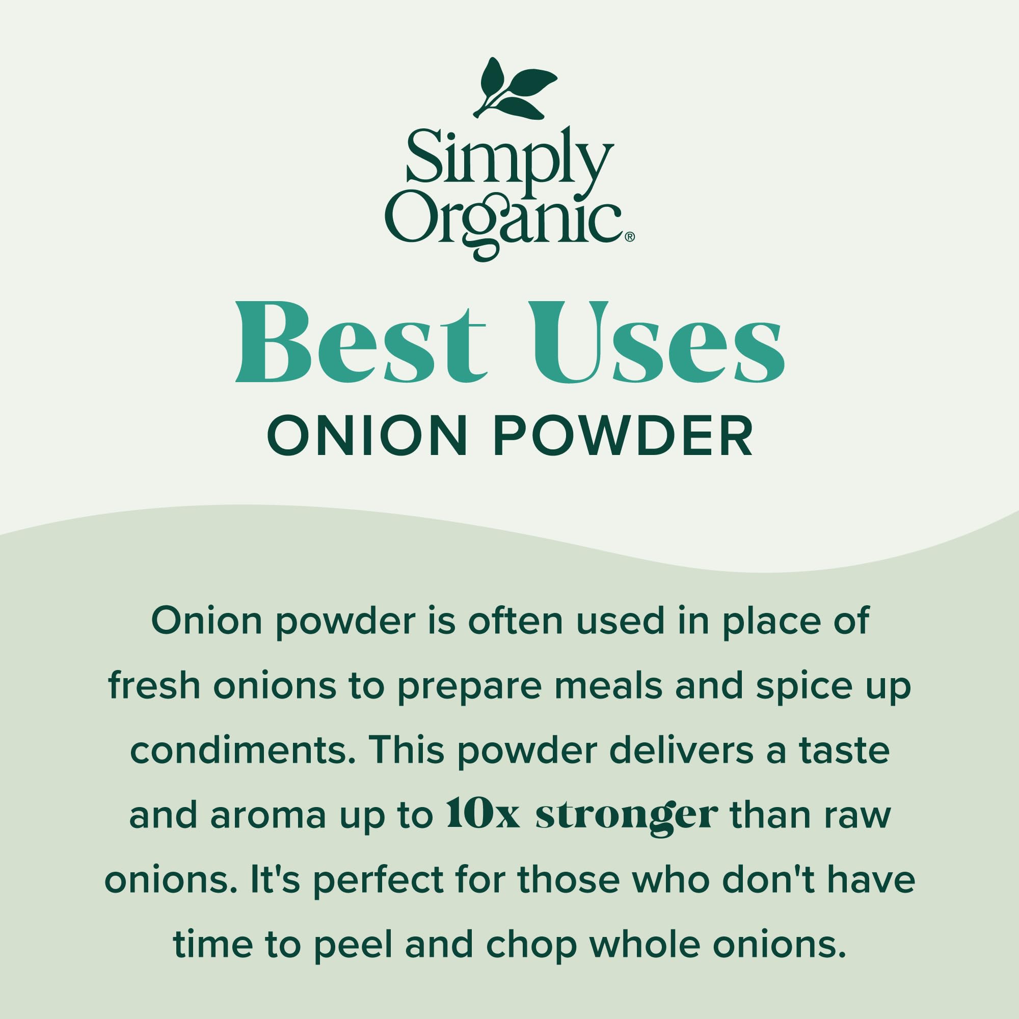 Organic White Onion Powder - USDA Certified, 3 oz (Pack of 2) | Allium Cepa | Perfect for Cooking, Seasoning & Homemade Spice Blends