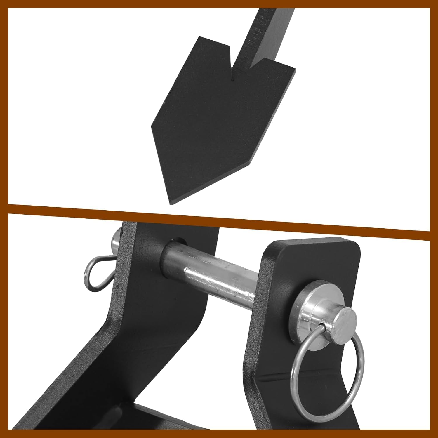 Middle Buster Plow for Category 1 Tractors - Heavy Duty 3 Point Quick Hitch Furrowing Attachment - Perfect for Soil Preparation, Trenching & Agricultural Farming
