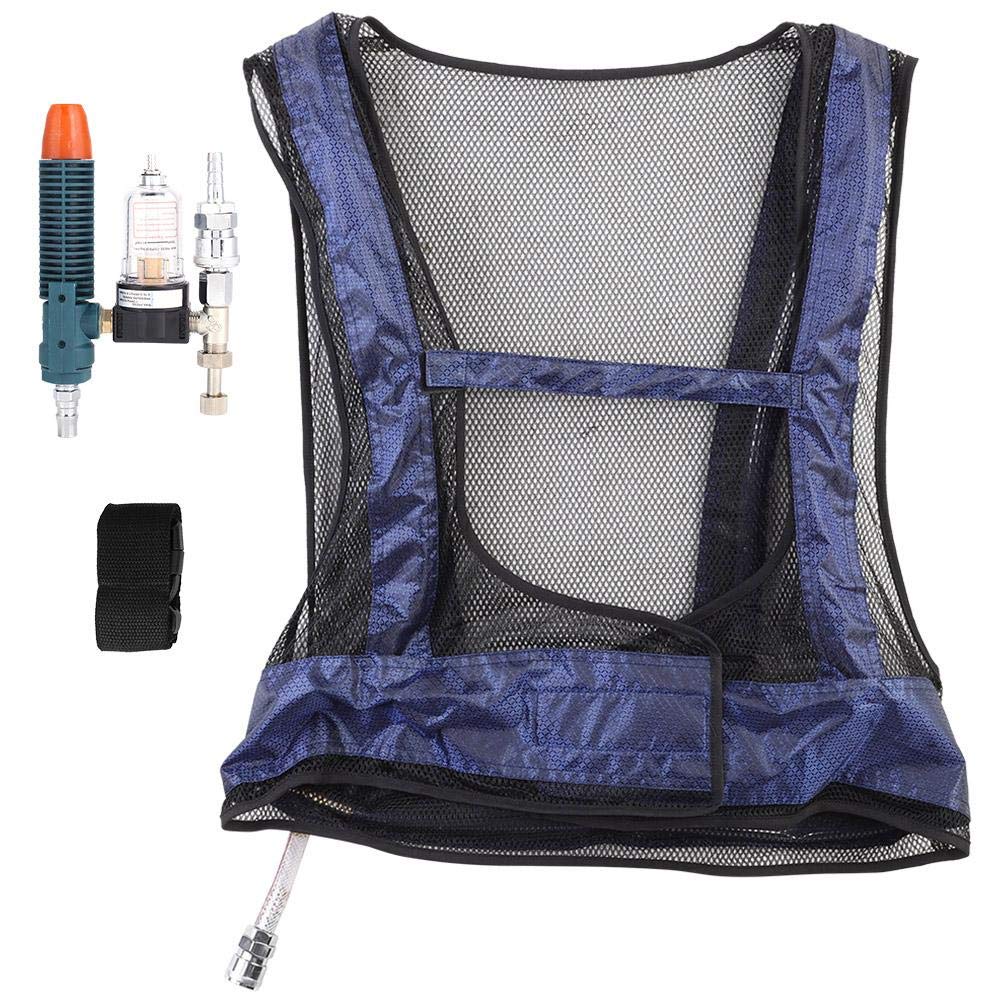 Yosoo Air Conditioned Cooling Vest for Welding & Steel Work - Vortex Tube Compressed Air Cooling Vest - Stay Cool in Hot Environments - Perfect for Welding, Construction & Outdoor Work