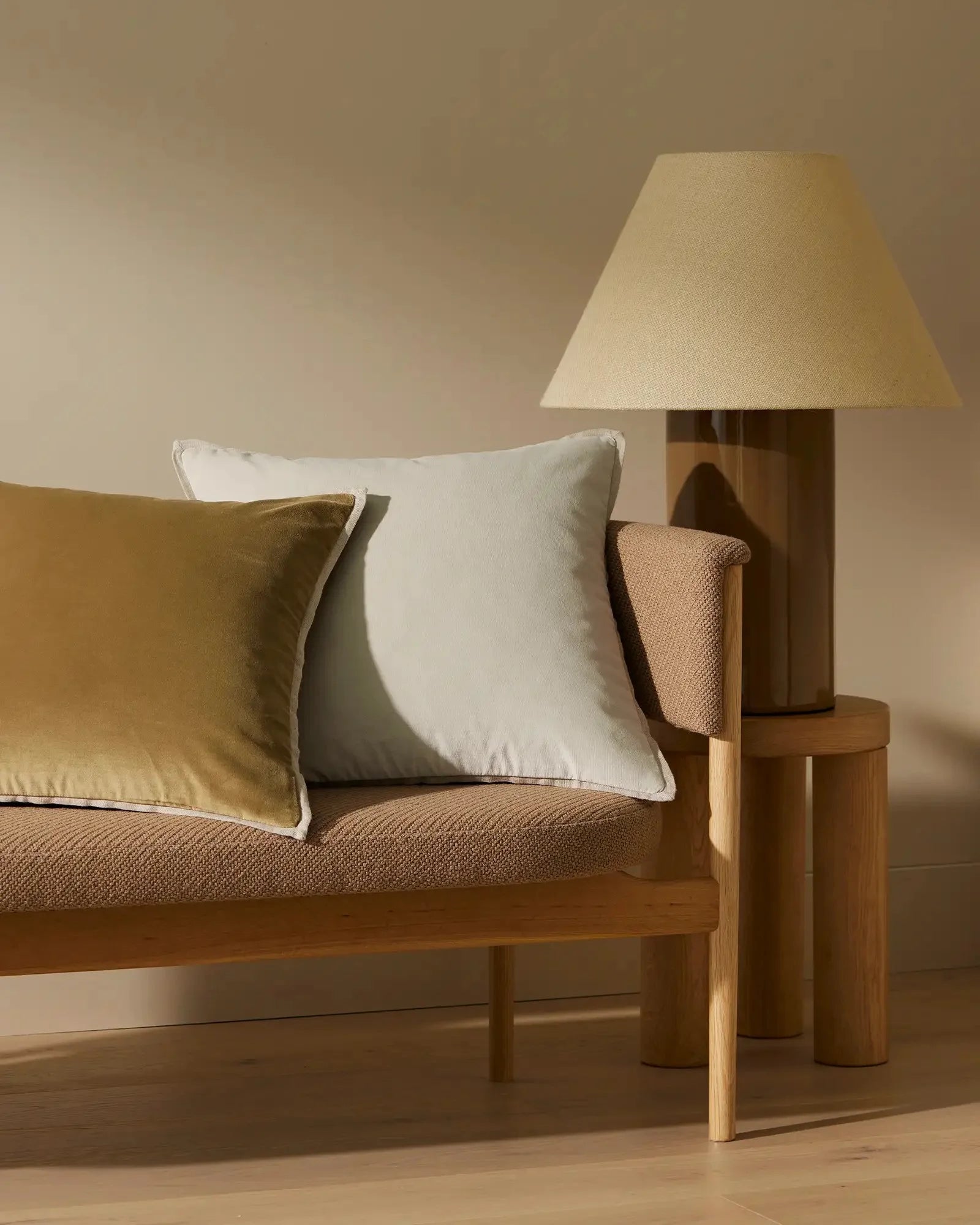 Francesca Olive Green Cushion - Soft & Comfortable Throw Pillow for Sofa, Bed, or Living Room Decor