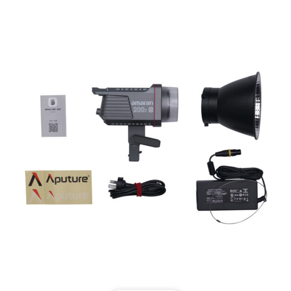 Amaran COB 200x S Bi-Color LED Monolight - 200W Continuous Lighting for Photography & Videography - Perfect for Studio, Portrait, and Product Shoots