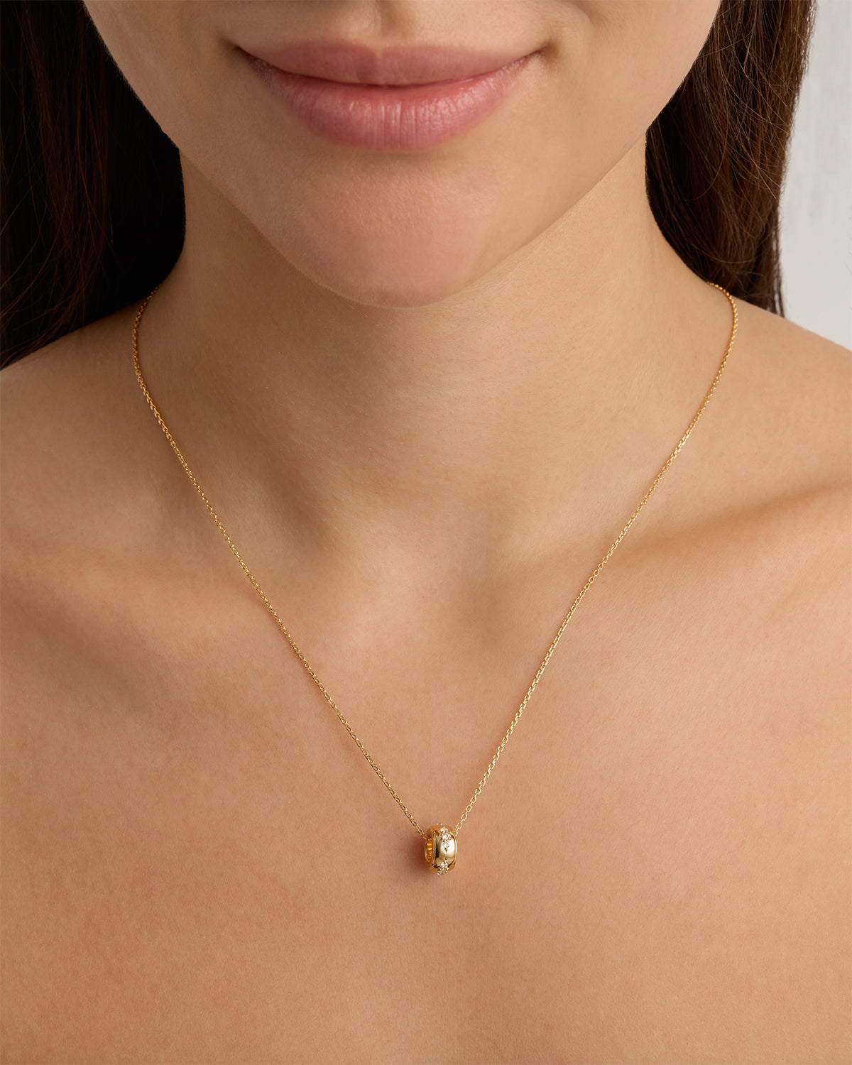 18K Gold Vermeil Blooming Petal Charm Necklace - Elegant Floral Jewelry for Women, Perfect for Weddings, Anniversaries & Special Occasions