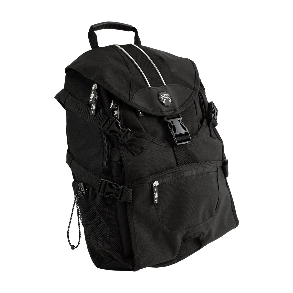 FR Skates Backpack 25L Black - Durable Roller Skate Backpack for Men & Women - Perfect for Skating, Travel, Gym & School