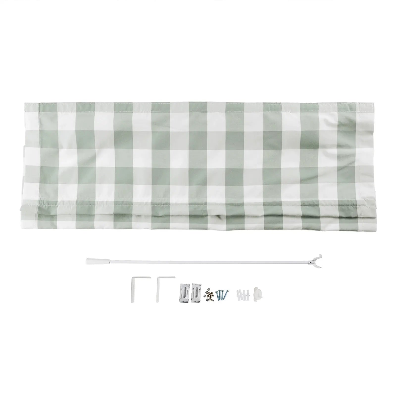 Celia Patterned Cordless Roman Shade Window Treatment - Blackout Fabric for Bedroom & Living Room Privacy & Light Control