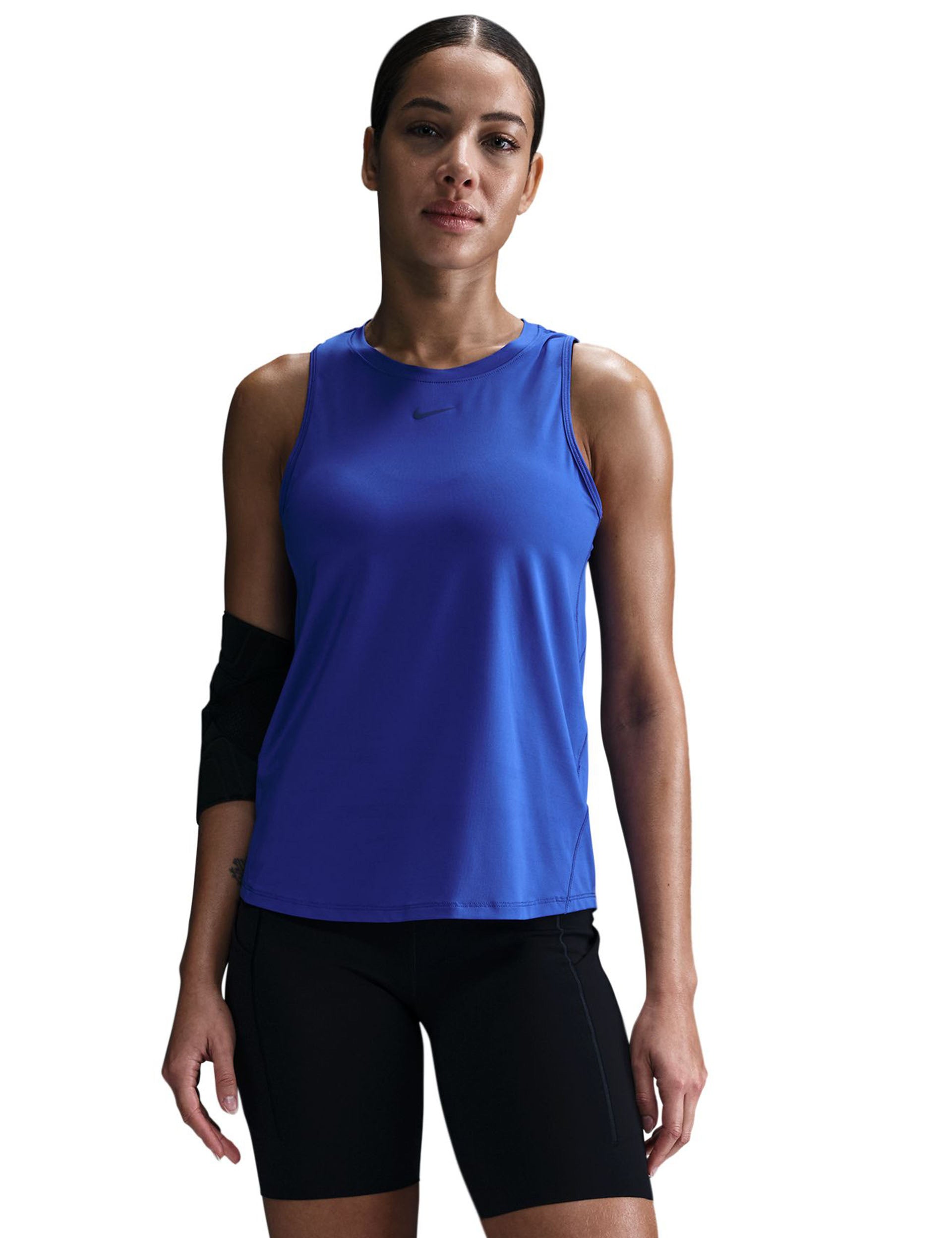 Classic Dri-FIT Tank Top for Men & Women - Hyper Royal/Black - Gym, Running & Workout Activewear