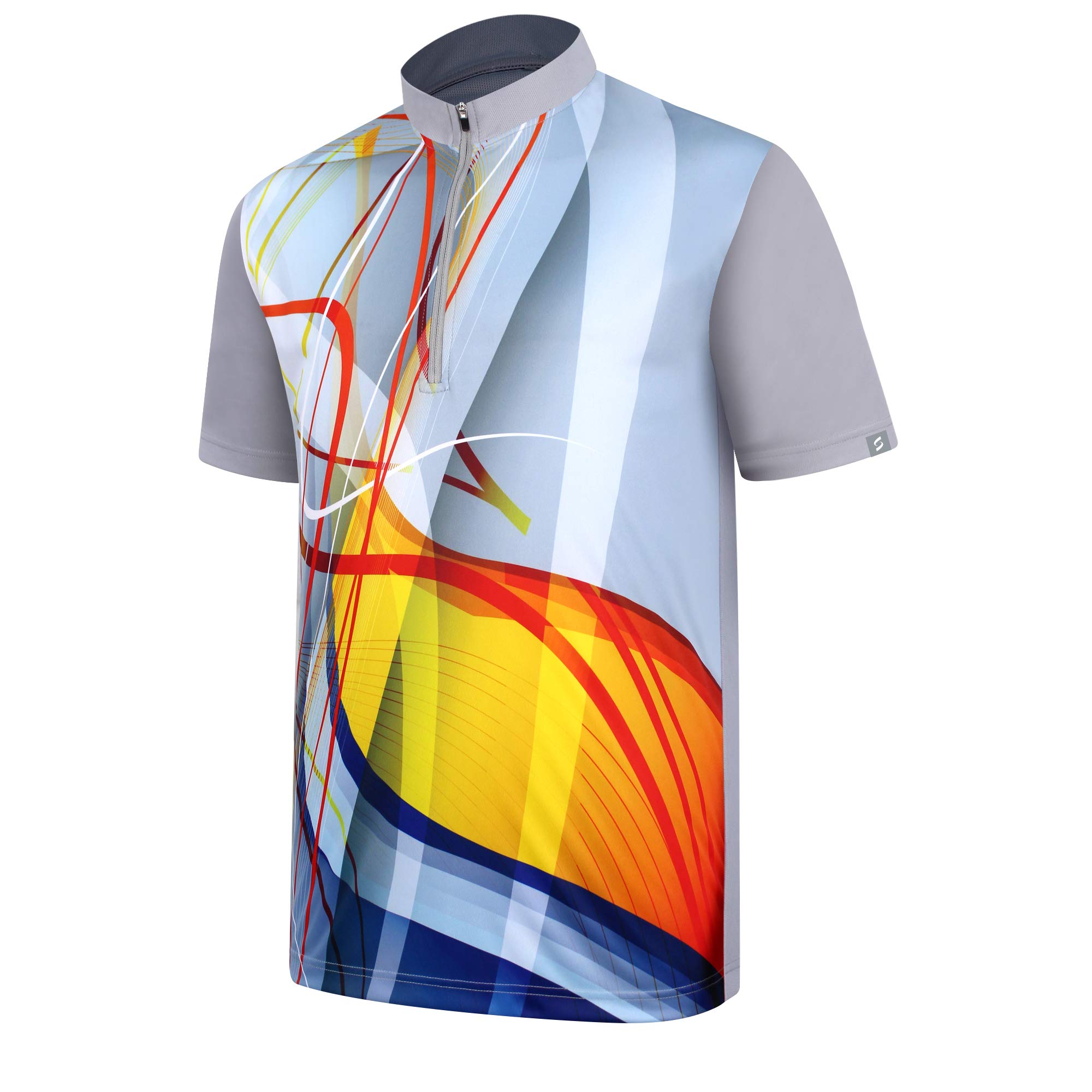 Men's Quick Dry Sublimation Bowling Jersey - Breathable Performance Shirt for Bowling & Sports (Sizes S-6XL, Blue) | Perfect for Bowling Leagues, Tournaments & Casual Wear