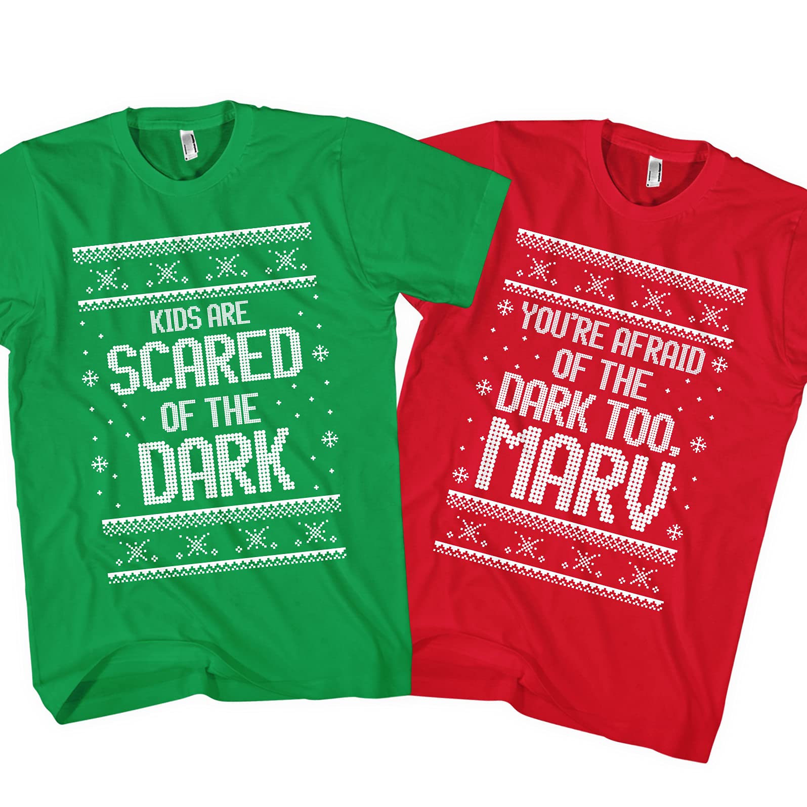 **Matching Couples Christmas Shirts - Funny 