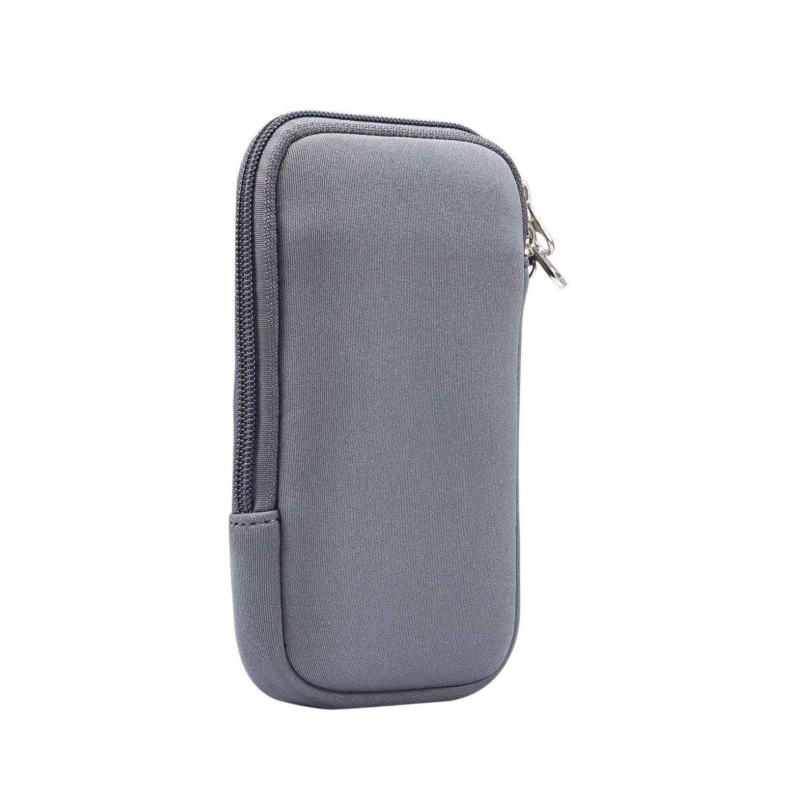 ZORSOME Neoprene Phone Pouch for iPhone 12 Mini/SE 2020/11 Pro - Waterproof Zipper Case with Lanyard for Travel & Gym