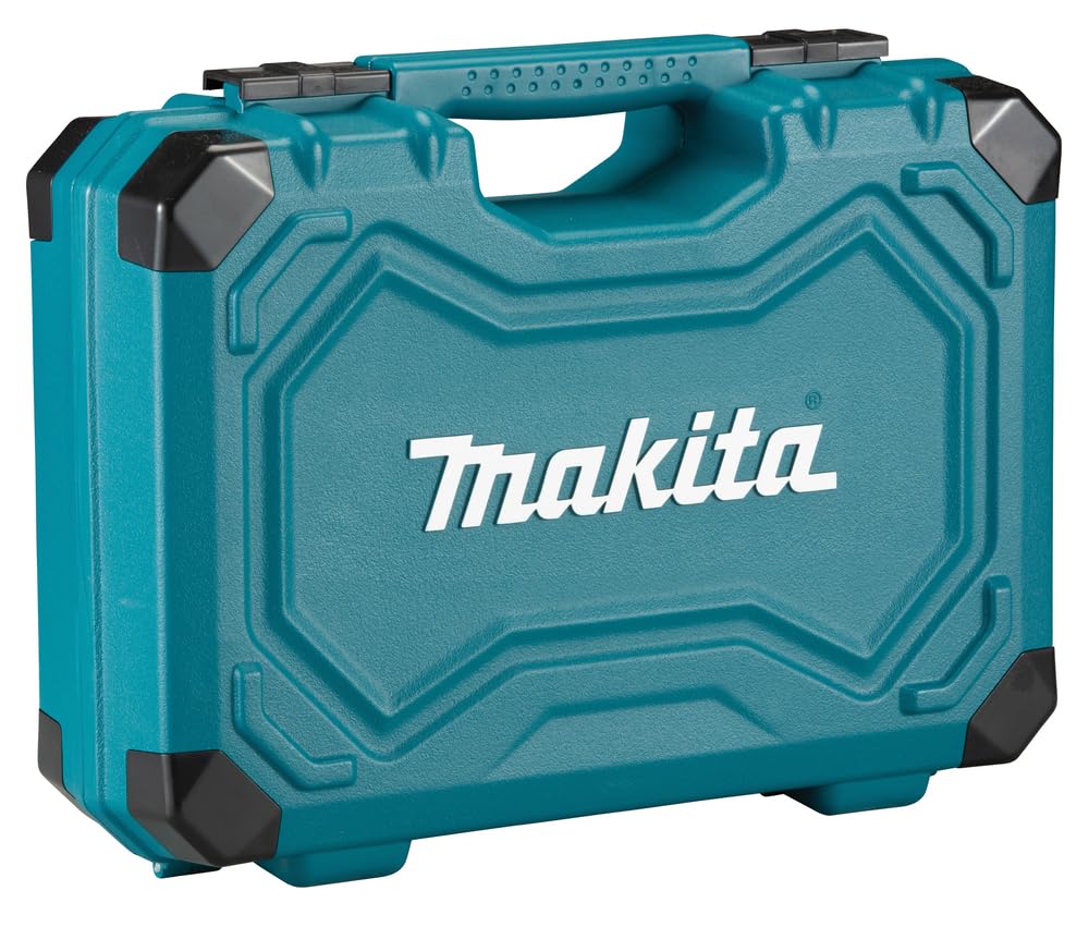 Makita E-08458 87-Piece Professional Mechanics Tool Set - Complete Automotive & Home Repair Kit for DIY Projects & Professional Use