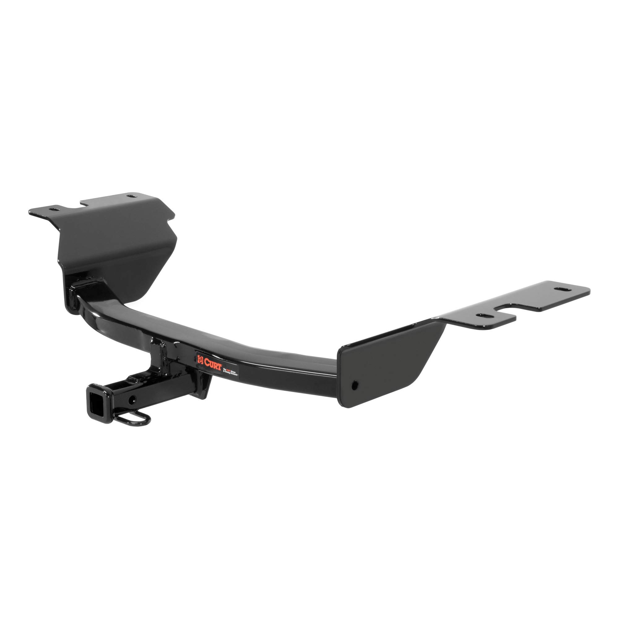 CURT 11281 Class 1 Trailer Hitch - 1-1/4 Inch Receiver for Dodge Dart - Heavy Duty Black Towing Accessory - Perfect for Hauling Bikes, Cargo & Small Trailers