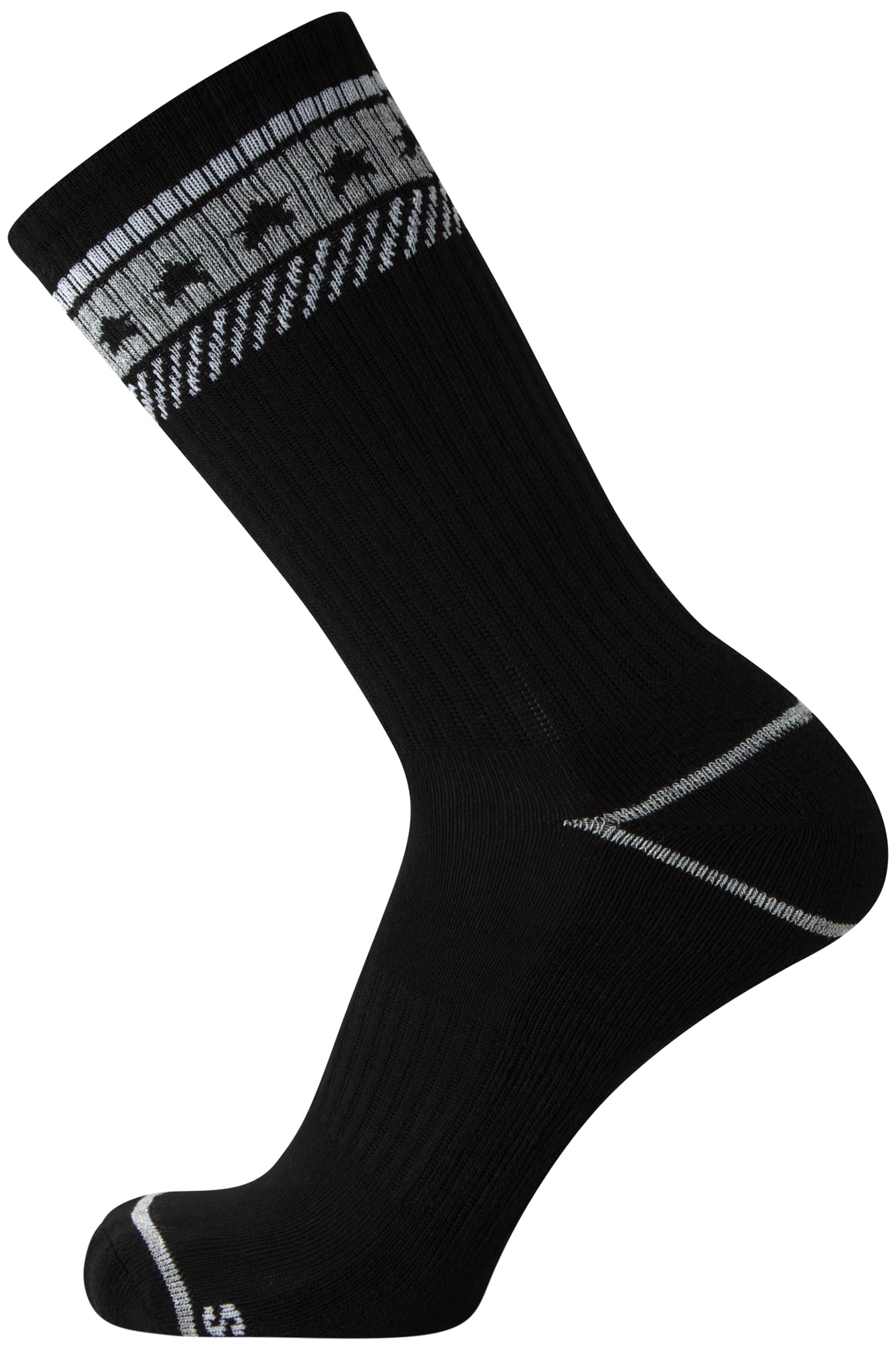 Steve Madden Men's Athletic Crew Socks 6-Pack - Performance Cushioned Workout Socks for Running, Gym & Sports - Breathable Cotton Blend (Sizes 10-13) - Perfect for Casual Wear & Active Lifestyle