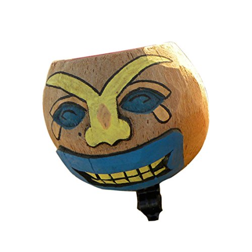 Happy Laughing YELLOW Nose Tiki Face