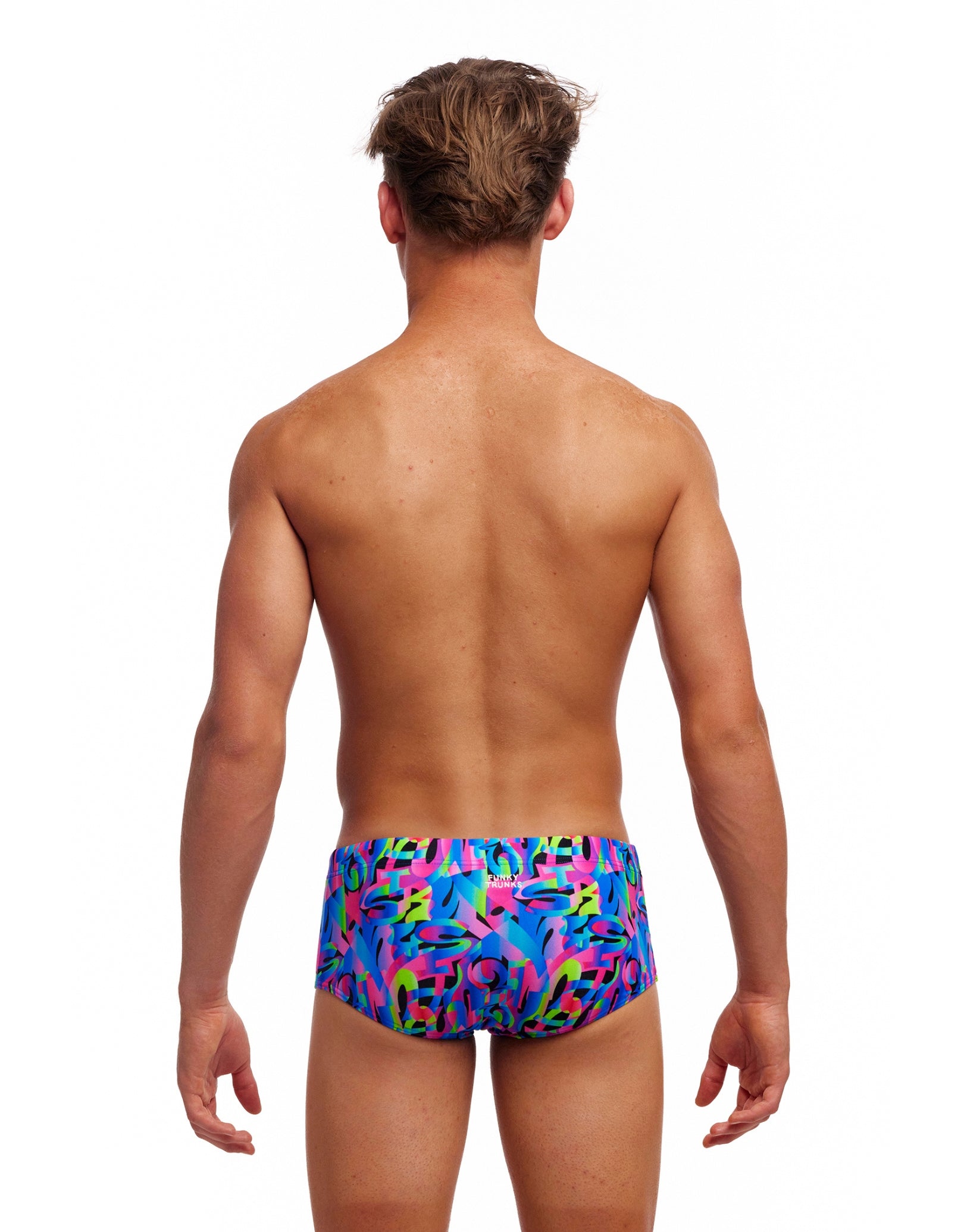 Boys' Funky Blues Sidewinder Swim Trunks - Quick Dry Swim Shorts for Kids | Perfect for Pool, Beach & Summer Water Activities