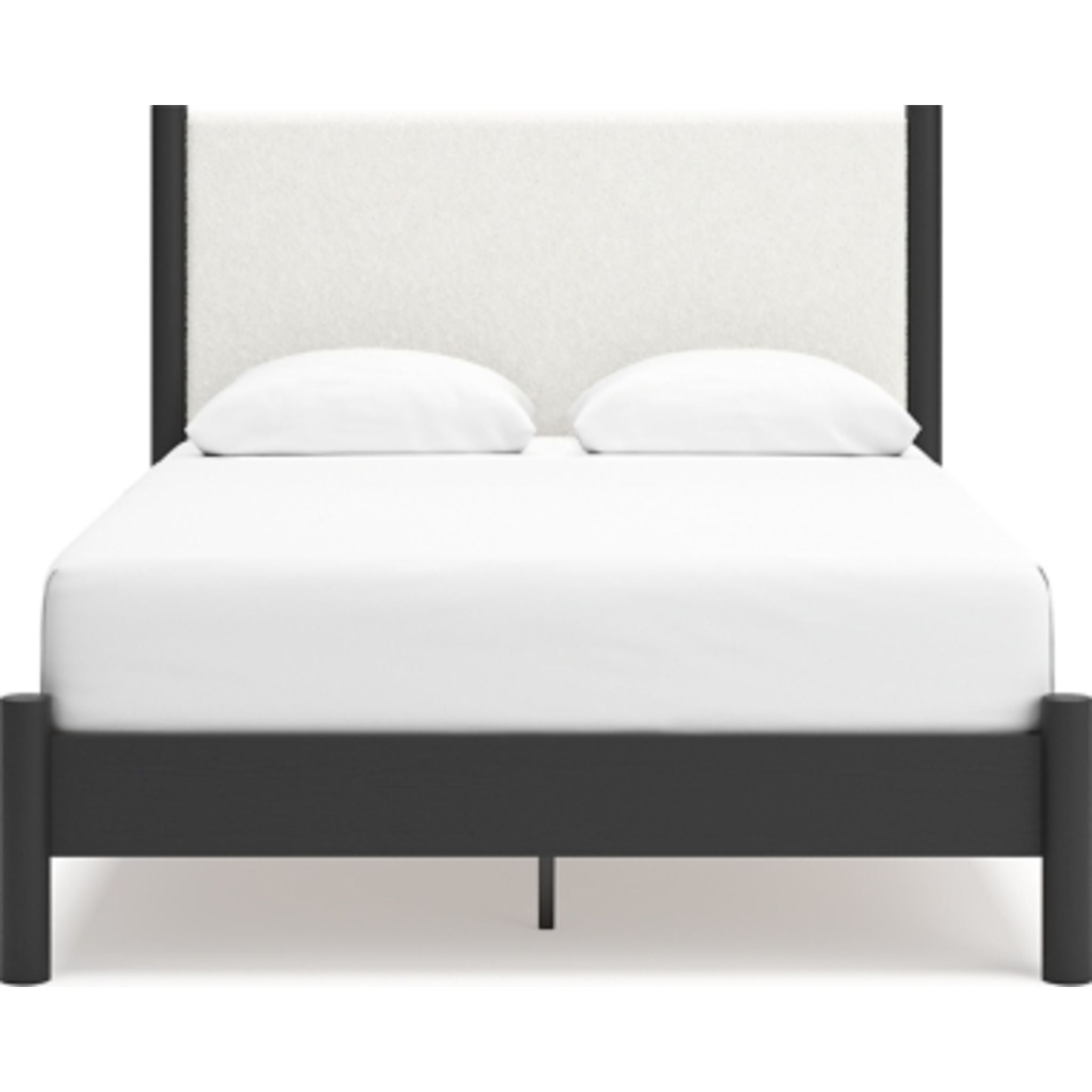 Cadmori 5-Piece Queen Size Platform Bed Frame Set with Headboard - Modern Wooden Bedroom Furniture for Master Bedroom, Guest Room & Small Spaces