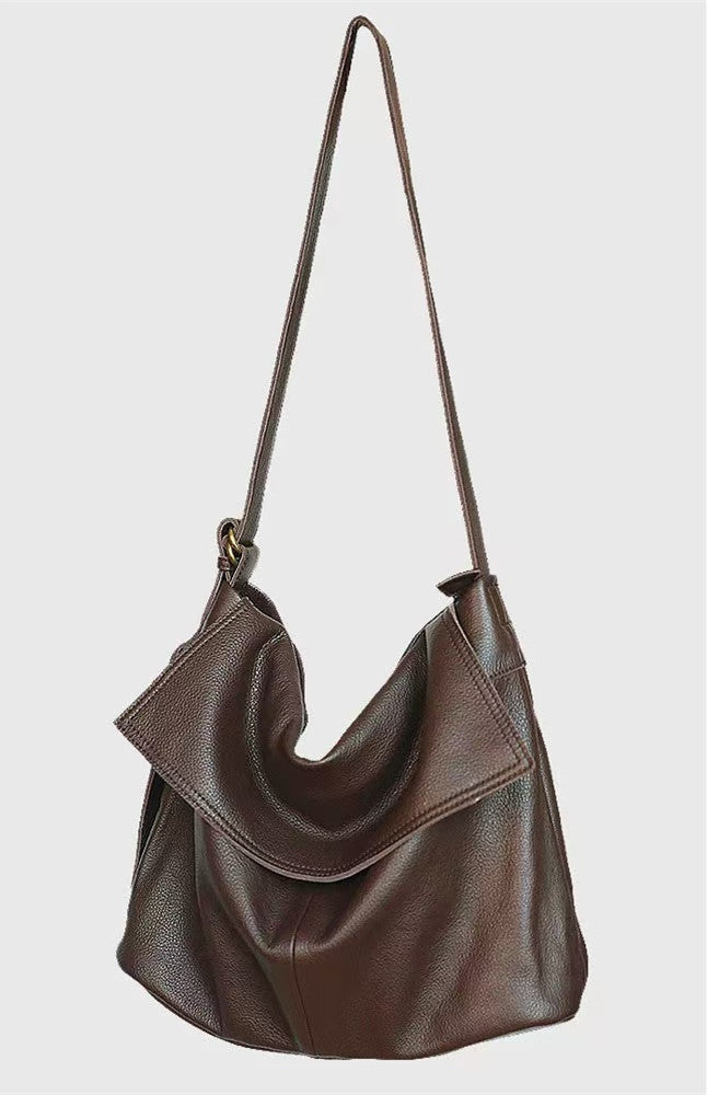 Soft Flap Shoulder Crossbody Bag for Women - Stylish & Lightweight Purse for Everyday Use, Work, and Travel