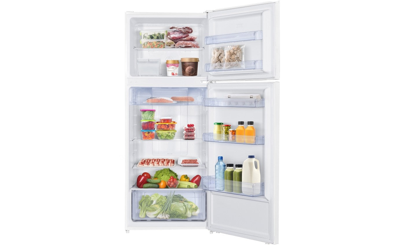 TCL 415L Top Mount Refrigerator P454TMW - Energy Efficient, Frost Free, Large Capacity Fridge for Home, Kitchen, Apartment & Office Use