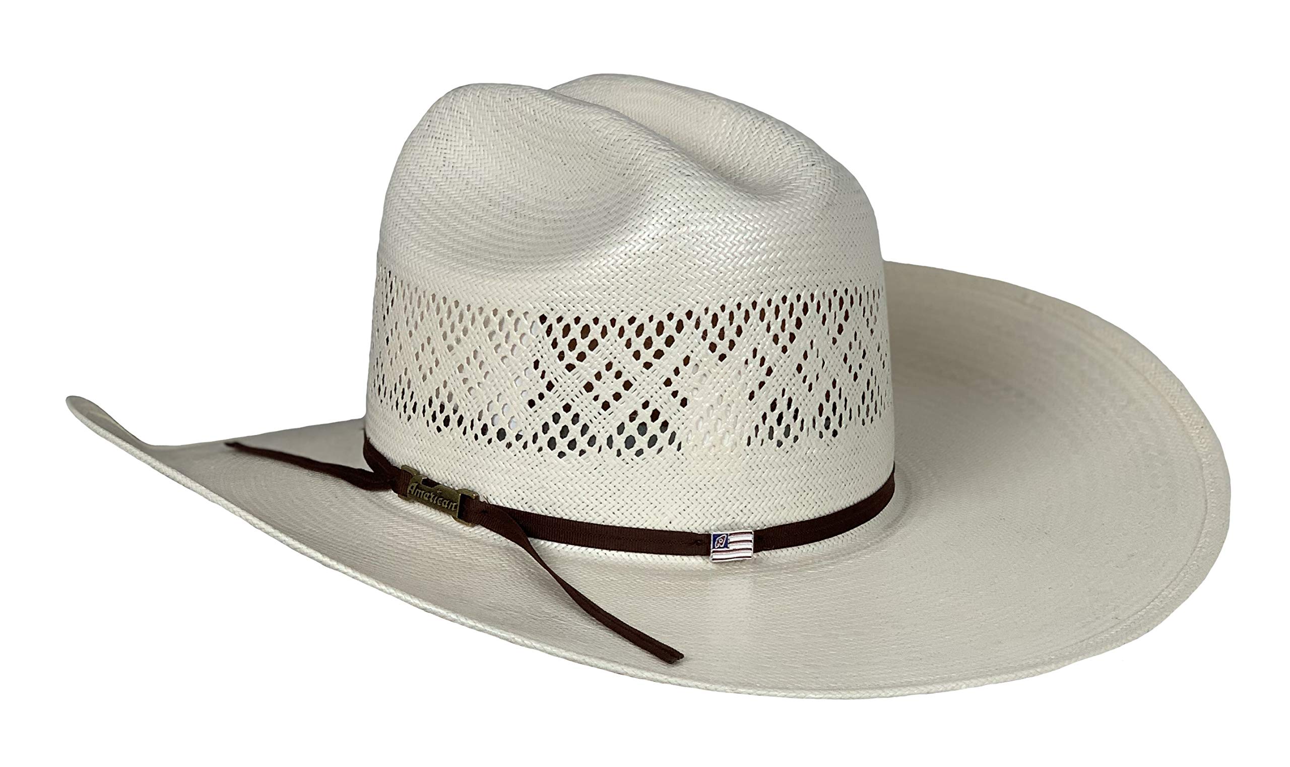 Stylish Ivory Cowboy Hat with Ventilation - Western Fashion Accessory for Outdoor Rodeo, Music Festivals & Summer Sun Protection