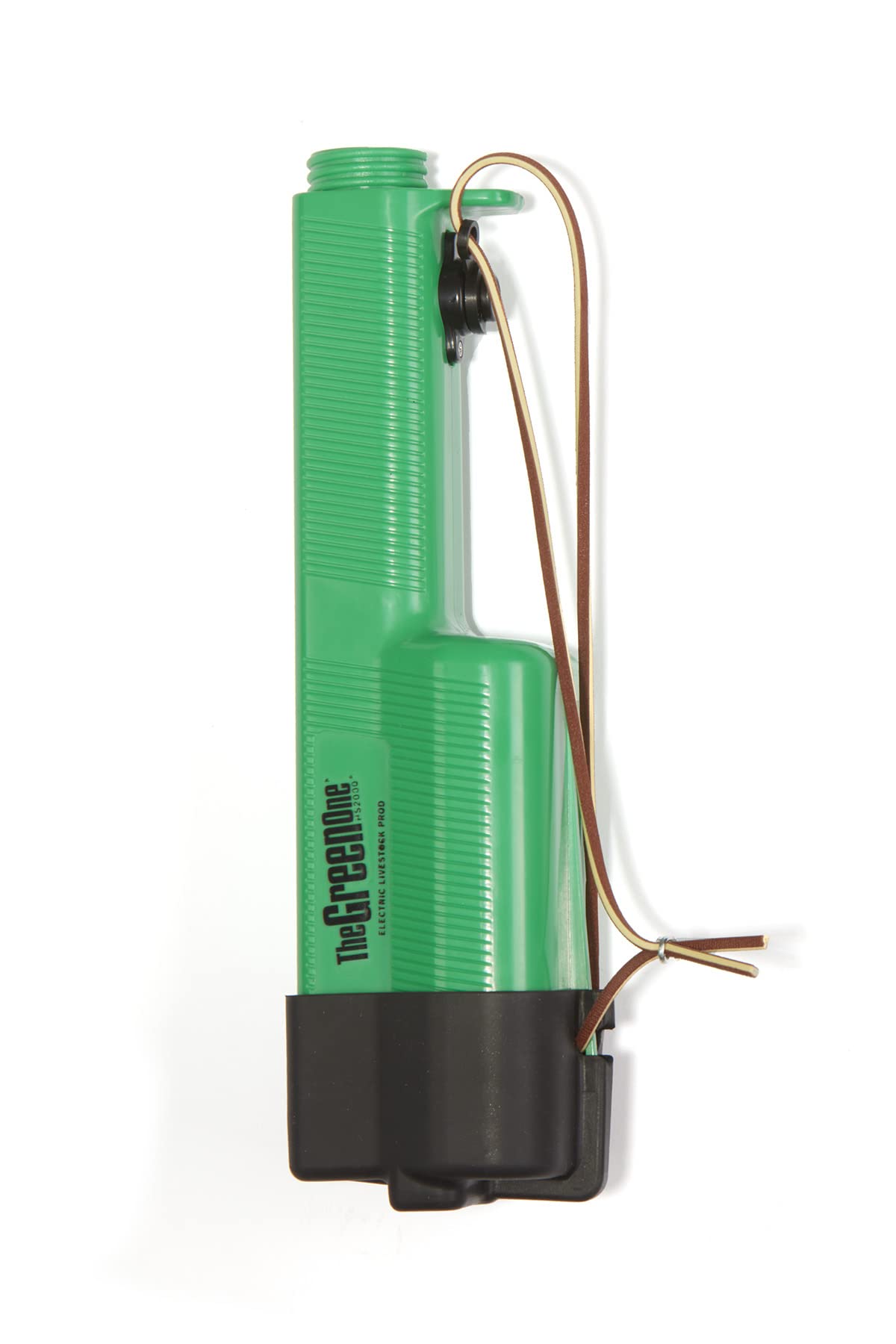 Hot-Shot® HS2000 Rechargeable Electric Cattle Prod Handle - USB Charger Included | Green Livestock Prod for Cattle, Horses & Farm Animals | Perfect for Training, Herding & Veterinary Use
