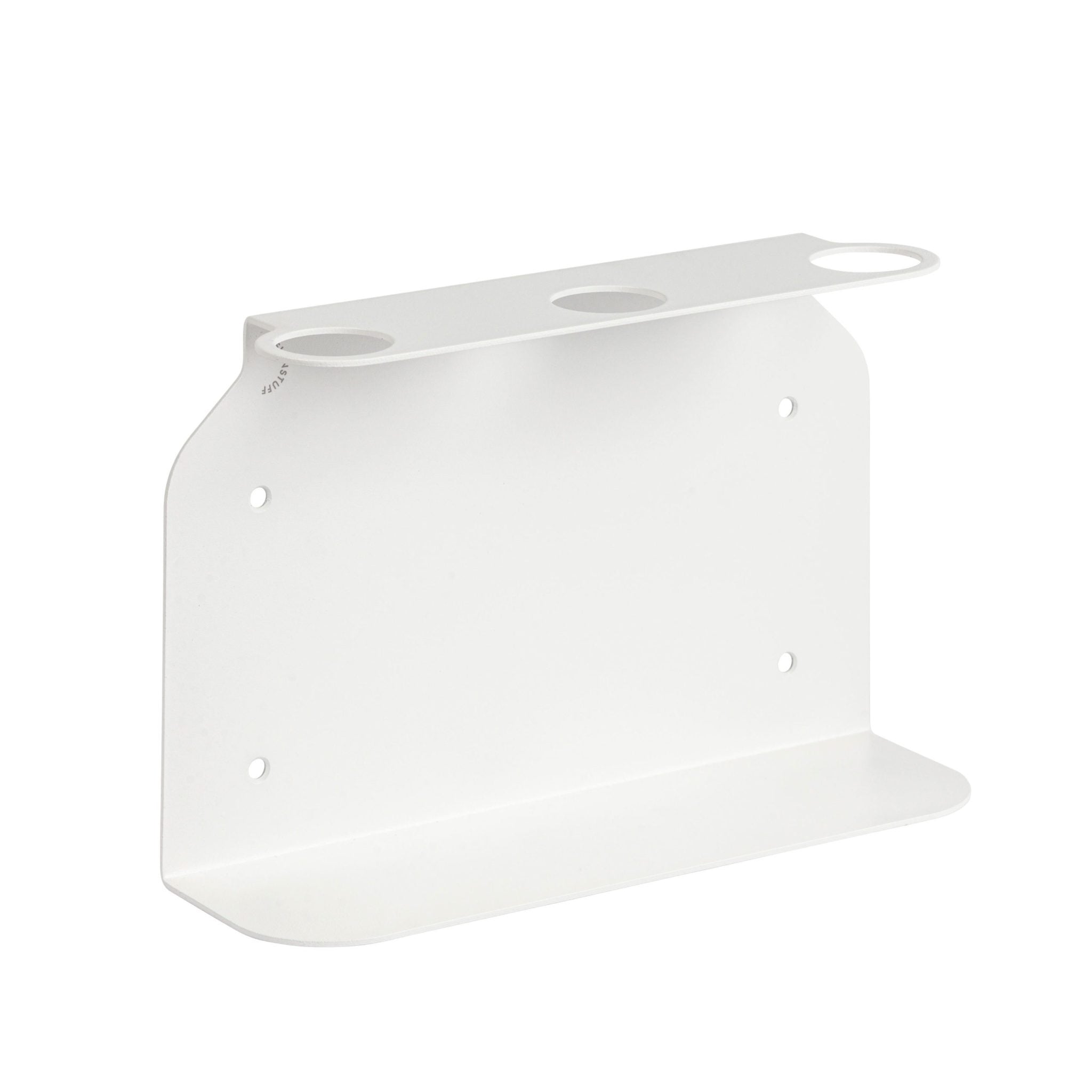 Triple Soap Dispenser Holder - 3 Bottle Organizer for Bathroom Countertop | White Ceramic Soap Pump Stand | Perfect for Kitchen, Bathroom, and Vanity Organization