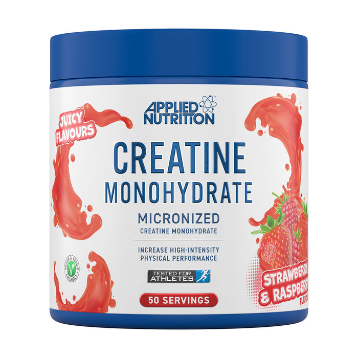 Applied Nutrition Micronized Creatine Monohydrate Powder 250g - Pure Muscle Builder for Athletes & Gym Workouts