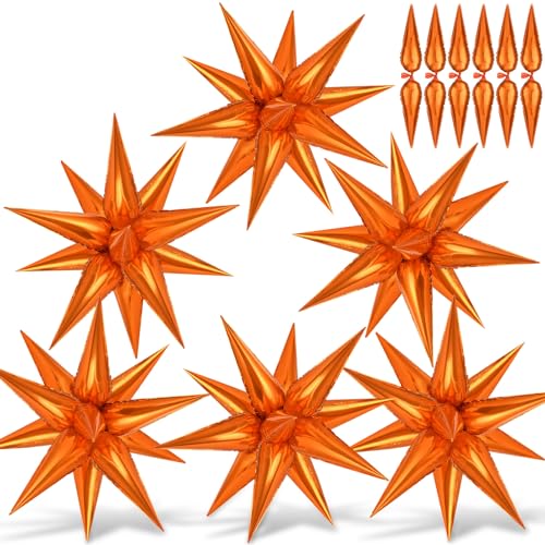 Orange Star Cones, 26 Inch